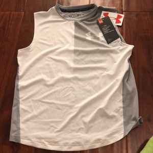 NWT Boys Under Armour sleeveless shirt